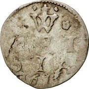 Netherlands 2 Stuivers KM# 21.1 West Friesland Province Standard Coinage W FRI SIA 1614 coin reverse Netherlands 2 Stuivers KM# 21.1 West Friesland Province Standard Coinage W FRI SIA 1614 coin reverse