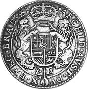 Netherlands 3 Ducatons (Philip IV) KM# A75.1 ARCHID AVST DVX BVRG BRAB Z C coin reverse