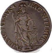 Netherlands 3 Guldens 1681 KM# 68 Utrecht Province HANC TVEMVR HAC NITIMVR coin reverse