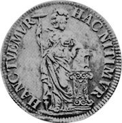 Netherlands 3 Guldens Standing Female Figure Holland Province 1682 KM# 63 HAC NITIMVR - HANC TVEMVR coin reverse Netherlands 3 Guldens Standing Female Figure Holland Province 1682 KM# 63 HAC NITIMVR - HANC TVEMVR coin reverse