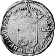 Netherlands 3 Guldens 1694 Ship KM# 95.1 West Friesland Province Standard Coinage MO ARG ORD FAED BELG WEST 3 GL coin obverse