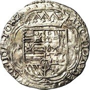 Netherlands 3 Patards (Albert and Elizabeth) KM# 30 ARCH AVST DVCES BVRG DOM TOR Z coin reverse Netherlands 3 Patards (Albert and Elizabeth) KM# 30 ARCH AVST DVCES BVRG DOM TOR Z coin reverse