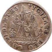 Netherlands 6 Stuivers 1679 KM# 45.2 Holland Province Standard Coinage coin reverse Netherlands 6 Stuivers 1679 KM# 45.2 Holland Province Standard Coinage coin reverse