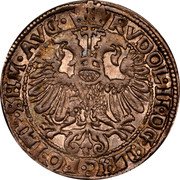 Netherlands Arendschelling Rudolph II 1601 KM# 15 RVDOL II D G ELEC RO IMP SEM AVGV coin reverse
