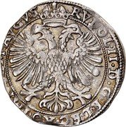 Netherlands Arendschelling Rudolph II ND KM# 7 MO ARG(EN) - IMPER(I) - CIVITA - CAMPEN coin obverse Netherlands Arendschelling Rudolph II ND KM# 7 MO ARG(EN) - IMPER(I) - CIVITA - CAMPEN coin obverse