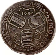 Netherlands Daalder 1684 KM# 86 West Friesland Province Standard Coinage MO NO ORDIN WFRISIAE 1684 30 coin obverse Netherlands Daalder 1684 KM# 86 West Friesland Province Standard Coinage MO NO ORDIN WFRISIAE 1684 30 coin obverse