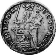 Netherlands Daalder 1686 KM# 64 Zeeland Province Standard Coinage LUCTOR ET EMERGO coin reverse