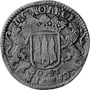 Netherlands Daalder 1692 KM# 85 Overijssel - Kampen City Standard Coinage MO NO AR CI 30 ST CAMPEN coin obverse Netherlands Daalder 1692 KM# 85 Overijssel - Kampen City Standard Coinage MO NO AR CI 30 ST CAMPEN coin obverse