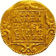 Netherlands Ducat Ferdinand II 1632 Lily KM# 45 MONET AVERA CIVITATIS DAVENT coin reverse Netherlands Ducat Ferdinand II 1632 Lily KM# 45 MONET AVERA CIVITATIS DAVENT coin reverse