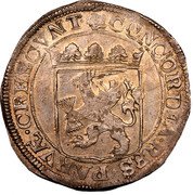 Netherlands Ducat 1661 KM# 60 Overijssel - Zwolle Commune Standard Coinage CONCORDIA RES PARVAE CRESCVNT coin reverse Netherlands Ducat 1661 KM# 60 Overijssel - Zwolle Commune Standard Coinage CONCORDIA RES PARVAE CRESCVNT coin reverse