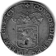 Netherlands Ducat 1662 KM# 48.1 Utrecht Province CONCORDIA RES PARVAE CRESCVNT coin reverse Netherlands Ducat 1662 KM# 48.1 Utrecht Province CONCORDIA RES PARVAE CRESCVNT coin reverse