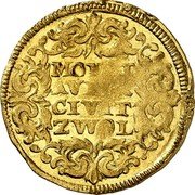 Netherlands Ducat Ferdinand III 1666 KM# 68 MONET AVRRA CIVIT ZWOL coin reverse Netherlands Ducat Ferdinand III 1666 KM# 68 MONET AVRRA CIVIT ZWOL coin reverse