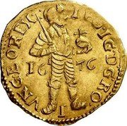 Netherlands Ducat Leopold I 1676 KM# 60 MO NOV AVREA CIVITA IMPERI CAMPEN coin obverse Netherlands Ducat Leopold I 1676 KM# 60 MO NOV AVREA CIVITA IMPERI CAMPEN coin obverse
