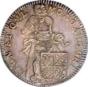 Netherlands Ducat 1683 KM# 41 Groningen & Ommeland Province Standard Coinage MO NO ARG ORD GRON ET OML coin obverse Netherlands Ducat 1683 KM# 41 Groningen & Ommeland Province Standard Coinage MO NO ARG ORD GRON ET OML coin obverse
