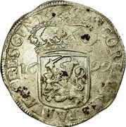Netherlands Ducat Standing Armored Knight Overijssel 1699 Rose KM# 61 CONCORDIA RES PARVAE CRESCVNT 17 08 coin reverse Netherlands Ducat Standing Armored Knight Overijssel 1699 Rose KM# 61 CONCORDIA RES PARVAE CRESCVNT 17 08 coin reverse