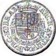 Netherlands Ducat Albert and Elizabeth ND Hand KM# 76 ARCHI AVST DVC BVRG ET BRAB coin reverse Netherlands Ducat Albert and Elizabeth ND Hand KM# 76 ARCHI AVST DVC BVRG ET BRAB coin reverse