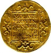 Netherlands Ducat KM# 20 Zeeland Province Standard Coinage MO AVR PROVIN CONFOE BELG AD LEG IMP coin reverse Netherlands Ducat KM# 20 Zeeland Province Standard Coinage MO AVR PROVIN CONFOE BELG AD LEG IMP coin reverse