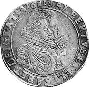 Netherlands Ducaton Albert and Elisabeth 1618 KM# 32 1618 ALBERTVS ET ELISABET DEI GRATIA coin obverse