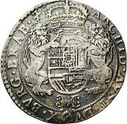 Netherlands Ducaton Philip IV 1633 KM# 56.1 ARCHID AVST DVX BVRG BRAB ZC coin reverse Netherlands Ducaton Philip IV 1633 KM# 56.1 ARCHID AVST DVX BVRG BRAB ZC coin reverse