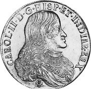 Netherlands Ducaton Charles II 1694 KM# 92 CAROL II DG HISP ET INDIAR REX coin obverse Netherlands Ducaton Charles II 1694 KM# 92 CAROL II DG HISP ET INDIAR REX coin obverse
