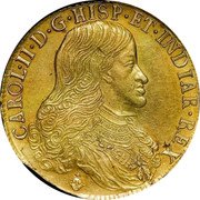 Netherlands Ducaton Charles II 1694 KM# 109.2 CAROL II D G HISP ET INDIAR REX coin obverse Netherlands Ducaton Charles II 1694 KM# 109.2 CAROL II D G HISP ET INDIAR REX coin obverse
