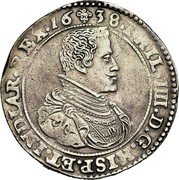 Netherlands Ducaton (Philip IV) KM# 72.2 PHIL IIII D G HISP ET INDIAR REX 1638 coin obverse Netherlands Ducaton (Philip IV) KM# 72.2 PHIL IIII D G HISP ET INDIAR REX 1638 coin obverse