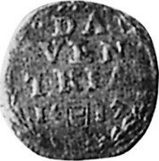 Netherlands Duit 1617 KM# 7 Overijssel - Deventer City Standard Coinage DA VEN TRIA 16 17 coin reverse Netherlands Duit 1617 KM# 7 Overijssel - Deventer City Standard Coinage DA VEN TRIA 16 17 coin reverse