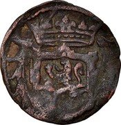 Netherlands Duit Overijssel Province 1628 KM# 22 coin obverse Netherlands Duit Overijssel Province 1628 KM# 22 coin obverse