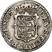 Netherlands Duit 1645 KM# 29a West Friesland Province Standard Coinage coin reverse Netherlands Duit 1645 KM# 29a West Friesland Province Standard Coinage coin reverse