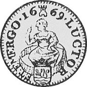 Netherlands Duit KM# 33 Zeeland Province Standard Coinage LUCTOR ET EMERGO 1669 coin reverse Netherlands Duit KM# 33 Zeeland Province Standard Coinage LUCTOR ET EMERGO 1669 coin reverse