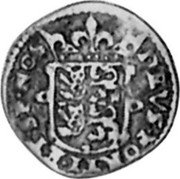 Netherlands Duit KM# 45a West Friesland Province Standard Coinage DEVS FORTI E SP NOS coin reverse Netherlands Duit KM# 45a West Friesland Province Standard Coinage DEVS FORTI E SP NOS coin reverse