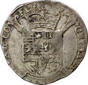 Netherlands Escalin Albert and Elizabeth ND KM# 23 ARCHID AVS DVCES BVRG & CO X FL Z coin reverse