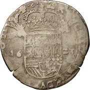 Netherlands Escalin (Philip IV) KM# 31 AR CHID AVS DVX BVR CO FLA ZC 16 23 coin reverse Netherlands Escalin (Philip IV) KM# 31 AR CHID AVS DVX BVR CO FLA ZC 16 23 coin reverse