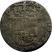 Netherlands Escalin Philip IV 1624 KM# 52.3 PHIL IIII D G HISP ET INDIAR REX 16 23 coin obverse Netherlands Escalin Philip IV 1624 KM# 52.3 PHIL IIII D G HISP ET INDIAR REX 16 23 coin obverse