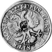 Netherlands Florijn 1686 KM# 92 West Friesland Province Standard Coinage DEVS FORTI ET SPES NOSTRA coin reverse