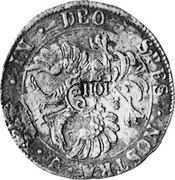 Netherlands Florijn ND KM# 69.15 Holland Province Countermarked Coinage IN DEO SPES NOSTRA V HOL coin obverse Netherlands Florijn ND KM# 69.15 Holland Province Countermarked Coinage IN DEO SPES NOSTRA V HOL coin obverse