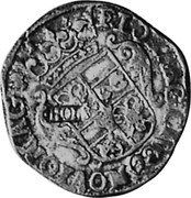 Netherlands Florijn ND KM# 69.12 Holland Province Countermarked Coinage FLOR ARG CIV - NOV IOMAG HOL coin obverse