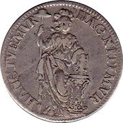 Netherlands Gulden 1681 KM# 60 Holland Province Standard Coinage HAC NITIMVR HANC TVEMVR coin reverse
