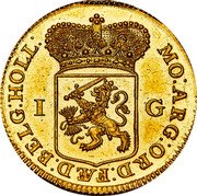 Netherlands Gulden Holand Province 1749 KM# 73a MO ARG ORD FÆD BELG HOLL I G coin obverse Netherlands Gulden Holand Province 1749 KM# 73a MO ARG ORD FÆD BELG HOLL I G coin obverse