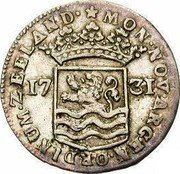 Netherlands 1 Schelling Reclining Lion 1731 KM# 50 MON NOV ARGEN ORDINUM ZEELAND 17 31 coin obverse Netherlands 1 Schelling Reclining Lion 1731 KM# 50 MON NOV ARGEN ORDINUM ZEELAND 17 31 coin obverse