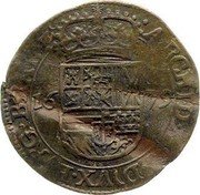 Netherlands Liard Charles II 1679 KM# 91.1 ARCHID AVS DVX BVRG BRAB Z 16 79 coin reverse