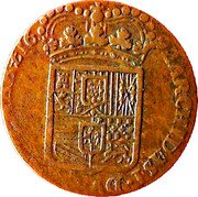 Netherlands Liard Charles II 1692 KM# 1 ARCHID AVST DVX BVRG BRAB Z coin reverse Netherlands Liard Charles II 1692 KM# 1 ARCHID AVST DVX BVRG BRAB Z coin reverse