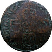 Netherlands Liard (Charles II) KM# 81.1 CAROL II HISP ET INDIAR REX coin obverse Netherlands Liard (Charles II) KM# 81.1 CAROL II HISP ET INDIAR REX coin obverse