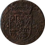 Netherlands Liard Philip IV 1654 KM# 36 ARCH AVS DVX BVRG CO FLAN Z C 16 53 coin reverse Netherlands Liard Philip IV 1654 KM# 36 ARCH AVS DVX BVRG CO FLAN Z C 16 53 coin reverse