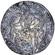 Netherlands 1 Daalder Lion Overijssel Province 1616 KM# 12 MO ARG PRO CON FOE BELG TRAN coin obverse Netherlands 1 Daalder Lion Overijssel Province 1616 KM# 12 MO ARG PRO CON FOE BELG TRAN coin obverse
