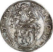 Netherlands Lion Daalder 1688 KM# 80 Overijssel - Deventer City Standard Coinage MO ARG CIVIMP BEL DAVENTR coin obverse Netherlands Lion Daalder 1688 KM# 80 Overijssel - Deventer City Standard Coinage MO ARG CIVIMP BEL DAVENTR coin obverse