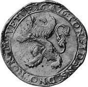 Netherlands Lion Daalder KM# 35.5 Overijssel - Kampen City Standard Coinage CONFIDENS DNO NON MOVETVR 1676 coin reverse Netherlands Lion Daalder KM# 35.5 Overijssel - Kampen City Standard Coinage CONFIDENS DNO NON MOVETVR 1676 coin reverse