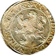 Netherlands Lion Daalder KM# 11 Holland Province Standard Coinage CONFIDENS DNO NON MOVETVR coin reverse Netherlands Lion Daalder KM# 11 Holland Province Standard Coinage CONFIDENS DNO NON MOVETVR coin reverse
