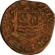 Netherlands Oord 1657 KM# 15.3 Zeeland Province Standard Coinage LVCTOR ET EMERGO.  16 53 coin reverse Netherlands Oord 1657 KM# 15.3 Zeeland Province Standard Coinage LVCTOR ET EMERGO.  16 53 coin reverse