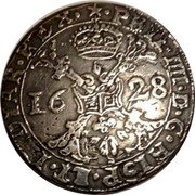 Netherlands Patagon Philip IV 1628 KM# 53.2 PHIL IIII D G HISP ET INDIAR REX 1628 coin obverse
